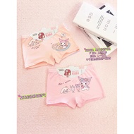 Girls Breathable Modal Girls Boxer Briefs Baby Comfortable Underwear Female Students Triangle Boxer 