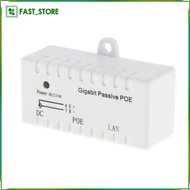 [Wishshopelxn] Gigabit Passive Power Over Ethernet POE Injector for , 2.1mm x 5.5 Connector