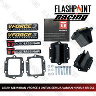 (BISA COD) MEMBRAN MOTOTASSINARI FULLSET RUMAH DAN LIDAH MEMBRAN V FORCE 4 VFORCE 3 SATRIA 2 TAK 120