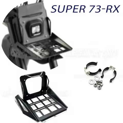 Brand New for SUPER73-RX 73-RX Super73 RX Headlight Front Rack Motorcycle Protection Bracket luggage