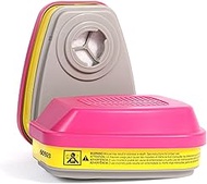 Respirator Cartridge/Filter 60923, Helps Protect Against Organic Vapors, Acid Gases, Chemical Vapors
