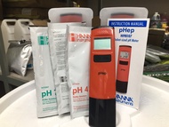 Bút Đo pH và nhiệt độ nước hồ cá thủy canh nước tưới cây Hanna Hi98107 - hàng chính hãng (có bảo hà