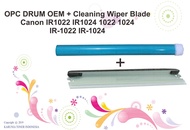 OPC DRUM OEM + Cleaning Blade Canon IR1022 IR1024 1022 1024 IR-1022