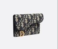 Dior Saddle Cosmos 拉鏈卡片套