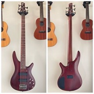 Bass Guitar 結他 5弦 Ibanez SR505 bass Guitar ( 已setup , 幾乎全新）  - 配結他袋 -現售$1899 只有一支！超值價！快手優先！