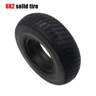 6Inch Solid Tire Wheels 6x2 Explosion-Proof Tire For Electric Scooter Wheelchair Wheel Chair Truck F