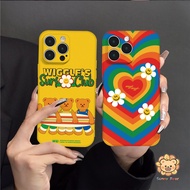 iPhone 16 Pro Max Wiggle Wiggle Liquid Silicone Mobile Phone Case Full-Body Protection Shockproof TP