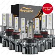 New car LED headlights H7 H1 H3 H4 H11 9005 9012 high-brightness spotlight 3000k 4300k 6000k 8000k f