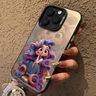 For iPhone 11/12/13/14/15 Pro max Case Silver Case Princess Case For iPhone 11,12,13,14,15,11PM,12PM