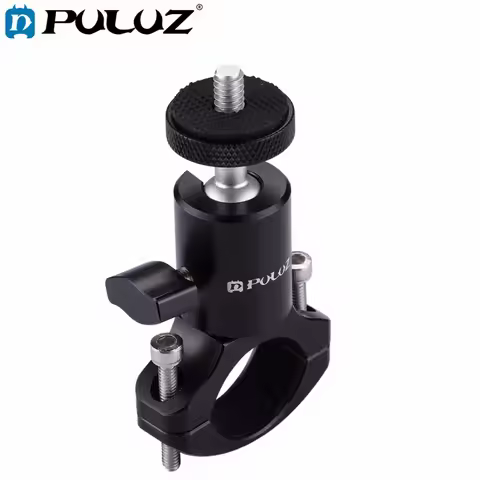 PULUZ Bike Bicycle Aluminum Handlebar Tripod Ball Head Adapter Mount For GoPro HERO 10 Black/7/6/Xia