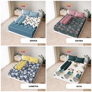 KINTAKUN DLUXE FLAT SMALL QUEEN BEDSHEET 140X200 HEIGHT 25 T25