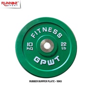 Rubber Bumper Weight Plate - 10KG