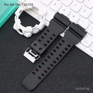 For GA700SK/710GB/735 Ice Glacier Clear Resin Watch bracelet& Case Replacement Combo (5413/5522 Comp