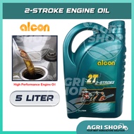 Agrishop Alcon 5 Litre 2T 2 Stroke Engine Oil (Made in UAE)