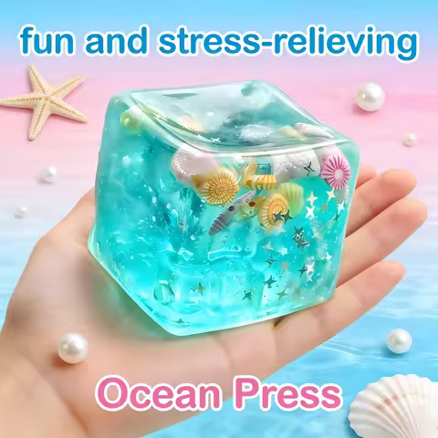 Squishy Toys Mustbuy Ocean Theme Ice Cube Squishies Needoh Squishies Nee Nice Cheese Squishy Squishy
