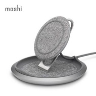 超新！Moshi Lounge Q 直立可調式無線充電盤/可滑動，手機可直立也可以橫放/蘋果/I phone/有原廠盒子、發票保證/官方購入/MagSafe/原價2100元購入/手機充電器 #25開學