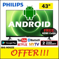 ORI Philips 43 inch 43PFT6918 / 40 inch 40PFT6916 ANDROID Smart LED TV Full HD 1080p Built in Wifi 4