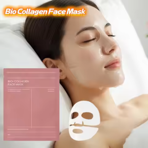 Bio Collagen Face Mask Shrink Pores Deep Hydrating Overnight Mask Moisturizing Refreshing Brightenin