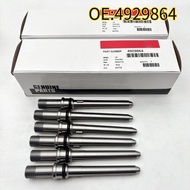 For 6PCS 4929864 Injector Connector Tubes For Dodge Cummins Diesel 5.9L 6.7L