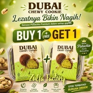 [ BUY 1 GET 1 ] Chocolate Dubai Chewy Cookie Crunchy Soft Dubai Chewy Pistachio KUNAFA Premium Melti