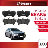 BREMBO Front Brake Pads (1 set) For AUDI Q7 3.0 TDI, AUDI Q7 3.6, 4.2