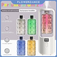 Automatic Essential Oil Diffuser Aromatic Spray Air Freshener, Suitable For Indoor/hotel/bathroom Area Odor, With Led Time Display flower