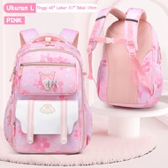 Tas Sekolah untuk Anak Perempuan Model Kulkas Tema Motif Sanrio Kuromi Playgroup TK SD Kelas 1 2 3 4