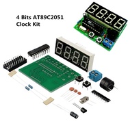 DIYMORE AT89C2051 Digital 4 Bits Electronic Clock Electronic Production Suite DIY Kit