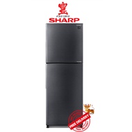 SHARP SJ-RF30E-DS 300L BLACK INVERTER TOP FREEZER REFRIGERATOR- 3 Tick