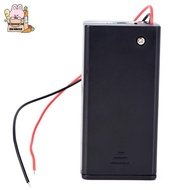 [NEW] 9V Volt PP3 Battery Holder Box DC Case With Wire Lead ON/OFF Switch Cover TH