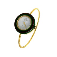 GUCCI Vintage Change Bezel Sherry Line GP 石英腕錶 金色 28050