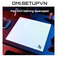 (Free PTFE feet) - IMMEDIATE DELIVERY SpacePad Tempered Glass Mouse Pad | Premium Mousepad for FPS G