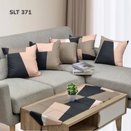 TABLECLOTH + SOFA CUSHION COVER 45X45 (1 TABLECLOTH + 5 COVERS) - SLT45 Cushion Cover 45x45cm Sofa C
