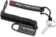SW-MOTECH Anti-Theft Device for EVO Tank Bag Locking Pin/Motorcycle Bag Cable Lock Black