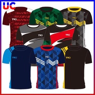 T90 JERSEY T SHIRT BAJU JERSEY LELAKI BAJU SUKAN JERSEY ROUND NECK