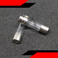 2pcs glass fuse 5 amps 220v 230v 250v 5*20 5*20mm 5000ma 5A AVR f5a Fast Fuse Glass motorcycle PC tv