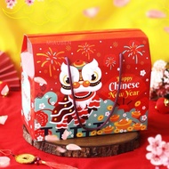 (1 set) cny 2025 hampers box Chinese New Year cake box 4 jars 350gr