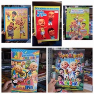 UPIN IPIN coloring book, A4 size, large and learning number addition colouring book