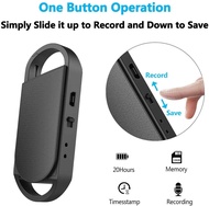 Portable Keychain Recording Pen High Definition Noise Reduction Portable Intelligent Voice Recorder