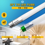 Philips Ecofit 2ft T8 LED Tube Lampu Kalimantang Pendek