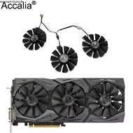 สำหรับ Strix GTX 1060 OC 1070 1080 GTX 1080Ti RX 480 T129215SU 87มม. กราฟิกการ์ด Cooler Fan