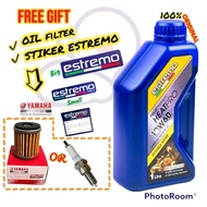 Estremo 4T motor engine oil / minyak hitam 100% ORIGINAL BRAND ESTREMO HIGH QUALITY