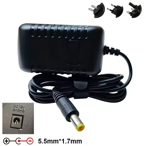 12V 1.5A Power Charger for Casio KT-80 KT-90G CDP-100 CDP-200R CPS-80S WK-1600 WK-1800 Keyboard Pian