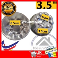 3" Aluminium Pudding Cake Jelly Mold Fluted Jelly Mould Coronel Jelly Mould Pudding Mould acuan kek 