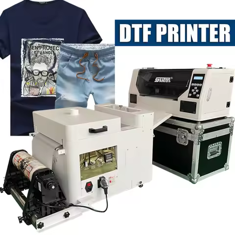 Dtf transfer printer XP600 Textile printing machine dtf printer high speed dtf pro all-in-one printe
