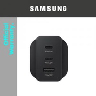 Samsung - 三星65W快充旅行充電器 (三頭充) EP-T6530NBEGGB 香港行貨