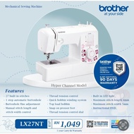 Brother LX27NT original 22 Corak Jahitan