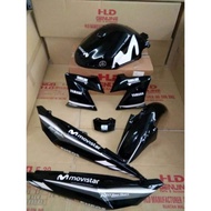 COVERSET HLD FZ150i 1ST MODEL MOVISTAR BLACK