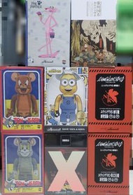 看了沒回請Wts。在關於內。全新未開 medicomtoy be@rbrick 400% bearbrick  400%+100% 熊仔 隱藏 絕版 擺設 裝飾 玩具 積木 收藏 傻豹 PINK PA