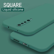 OPPO R15 Pro R15 Dream R17 R17 Pro Square Liquid Silicone Phone Case Camera Protection Fashion Soft Casing Back Shockproof Cover